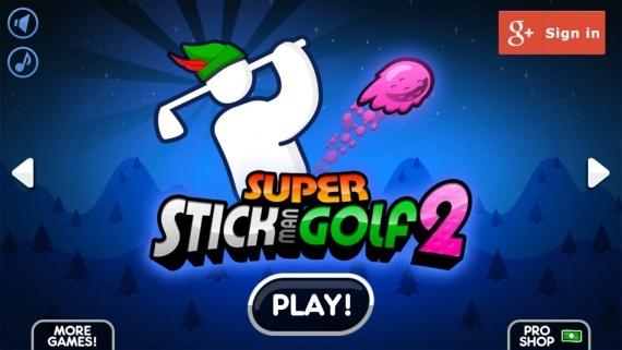 Super Stickman Golf 2 — Самый безумный гольф мира