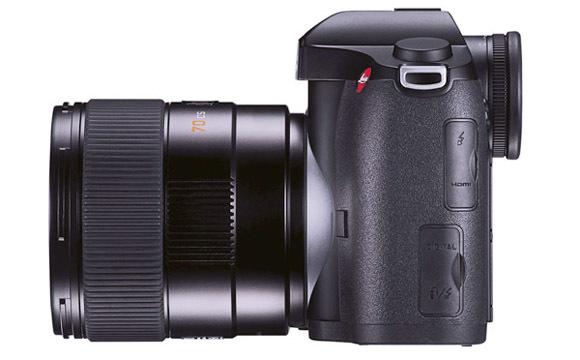 Leica S, вид сзади