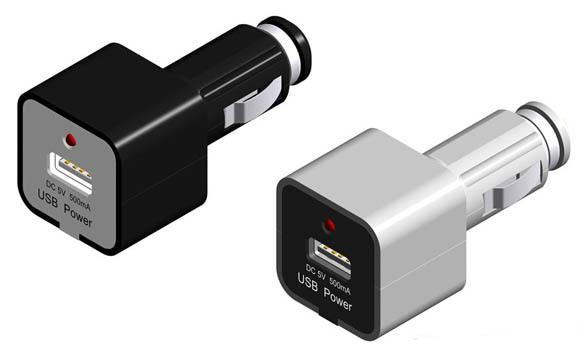 Еще один пример автомобильного USB-адаптера