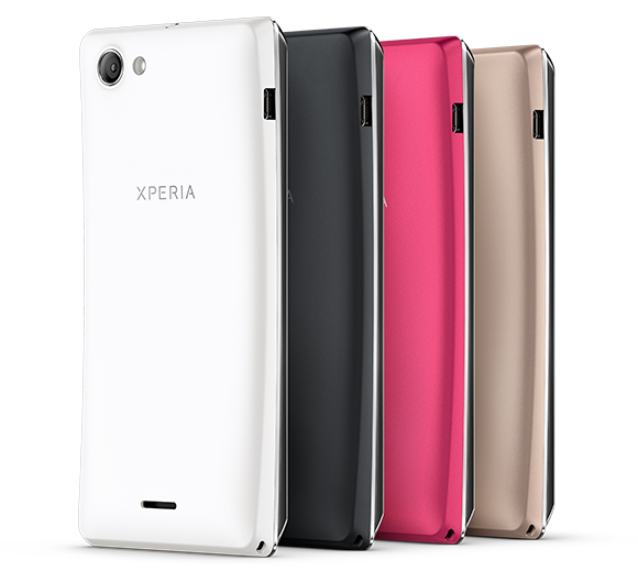 Доступные варианты оформления Sony Xperia J