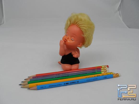 Тестовый натюрморт для оценки шумов Samsung WB150F