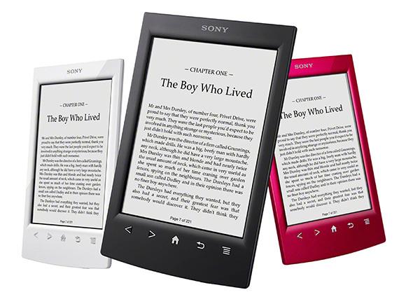 Sony PRS-T2, официальный портрет