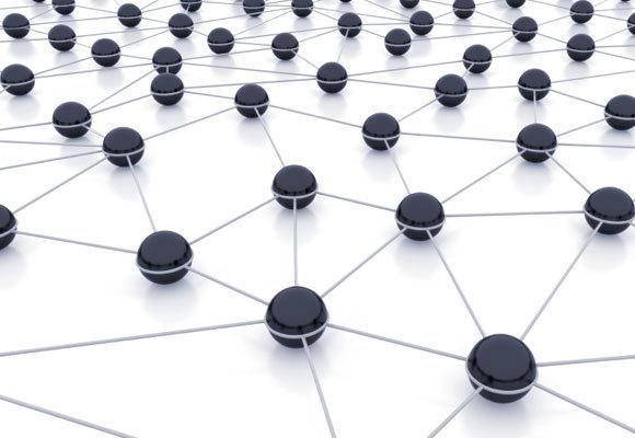 Каждый узел ячеистой сети соединён с другими и служит коммутатором