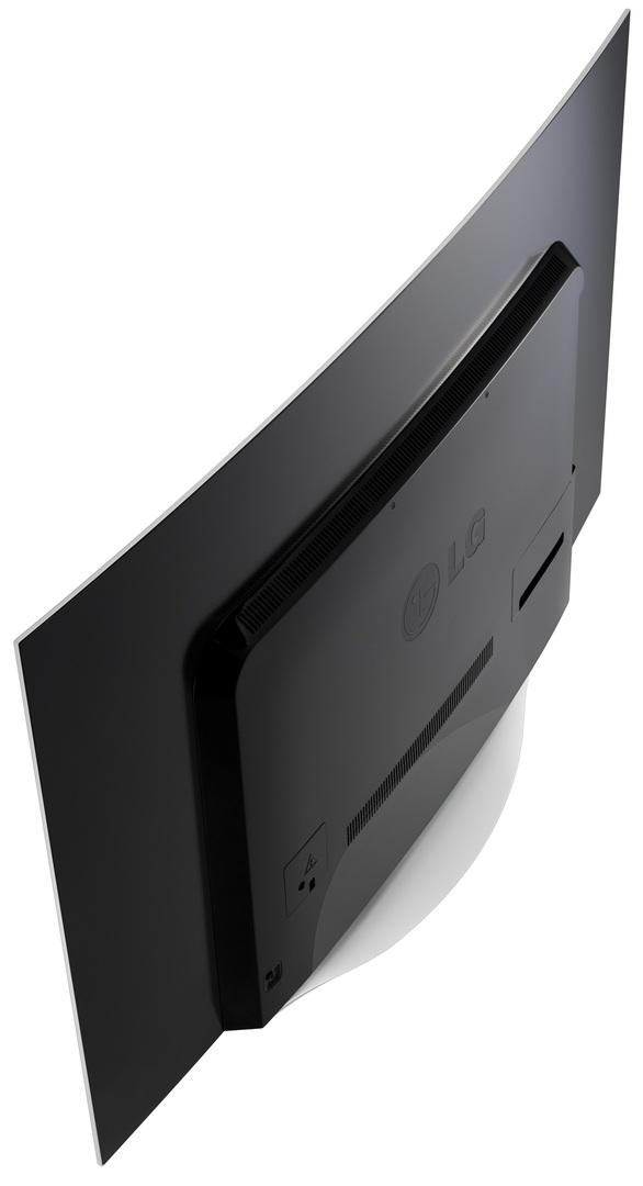 LG 55EC930V, вид сзади