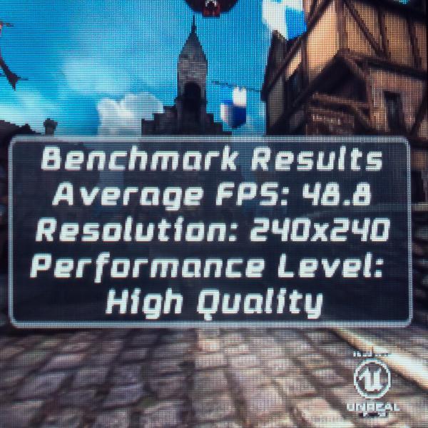 Результаты тестирования iconBIT Callisto 100 в Epic Citadel