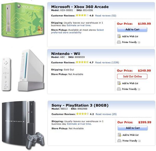 Победителя в войне консолей зачастую определяла низкая цена