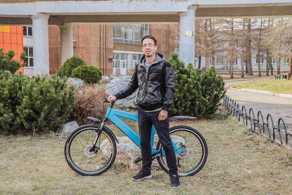 В России собрали велосипед из пластиковых бутылок