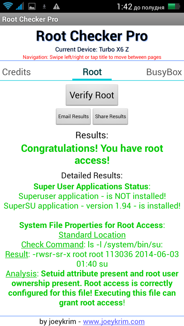 Получить root-права на Turbo X6 Z Star легко