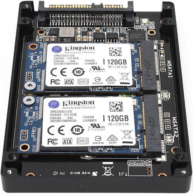 Специальный рэк с интерфейсом SATA Express, в который устанавливаются два накопителя M.2