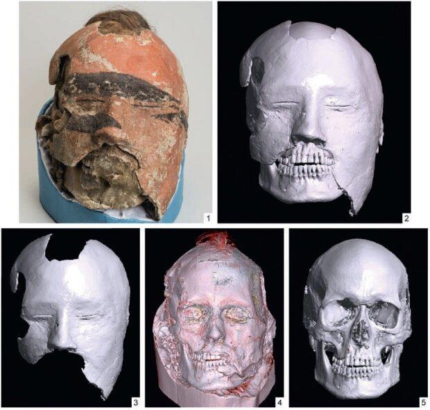 Под погребальной монголоидной маской обнаружили человека европеоидной внешности