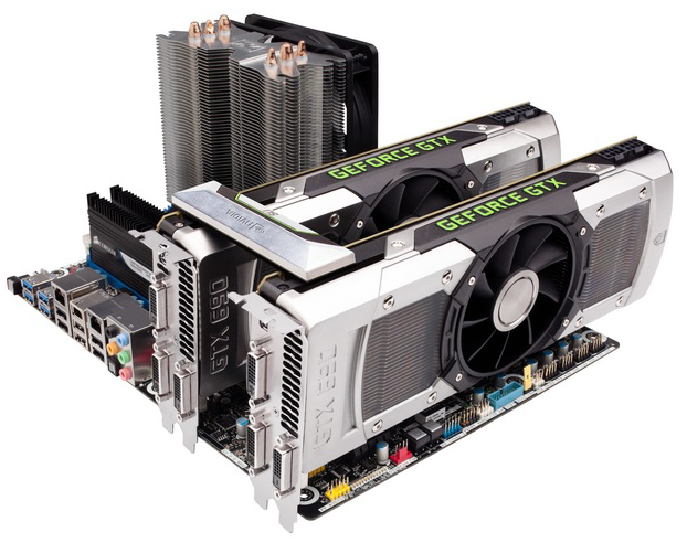 SLI-тандем из двух GeForce GTX 690