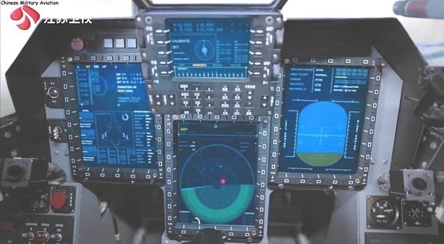 Кокпит J-10C