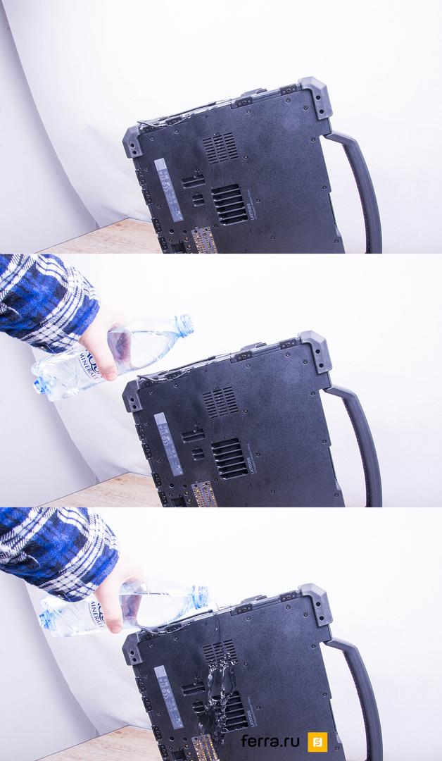Система охлаждения Dell Latitude 14 Rugged Extreme не боится попадания воды