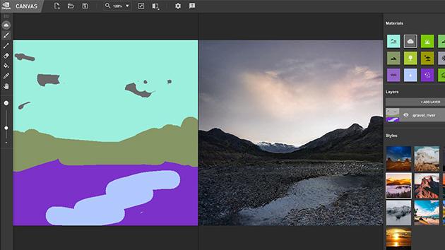 Компьютер научили рисовать с нуля фотореалистичные пейзажи