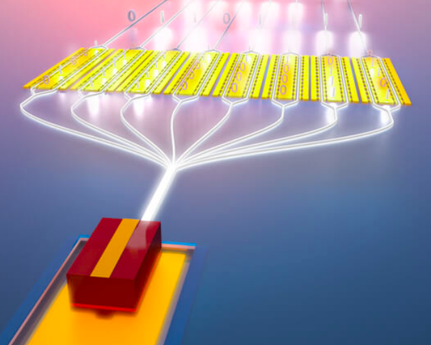 Создан лазер для дешёвых сетей связи