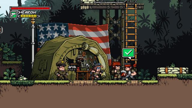 Двумерный экшен Mercenary Kings