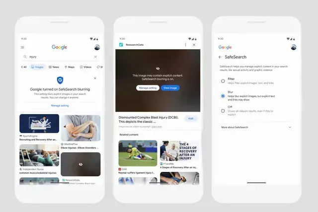 Google начнёт размывать порнографические фото в поиске