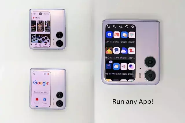 Телефон в телефоне: приложение превращает внешний экран Oppo Find N2 Flip в отдельный смартфон