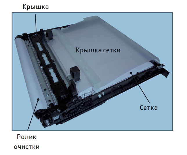 Кассета для обслуживания печатающей головки