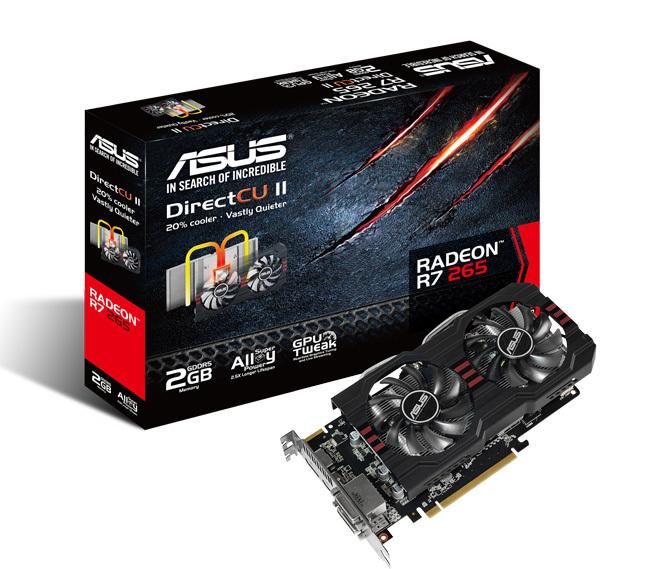 ASUS Radeon R7 265 DirectCU II