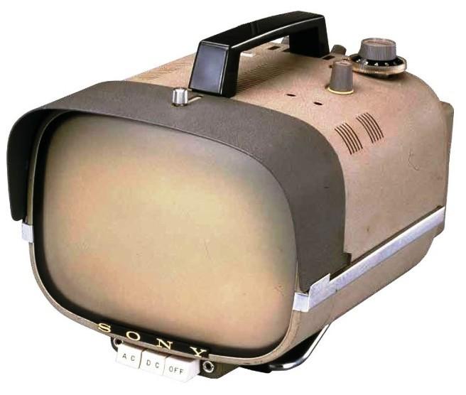 Первый в мире портативный телевизор Sony TV8-301