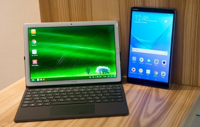 Что будет, если скрестить флагманский смартфон с маленьким ноутбуком? Первый взгляд на планшеты Huawei MediaPad M5
