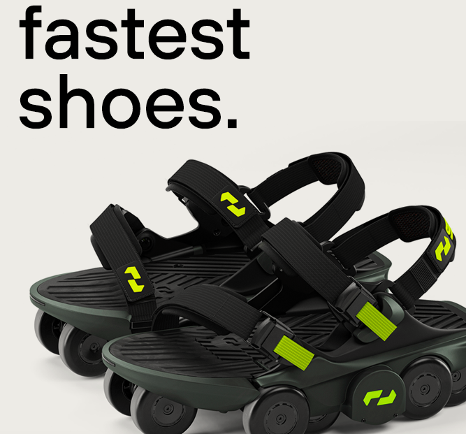 Созданы странные насадки на обувь для ускорения ходьбы