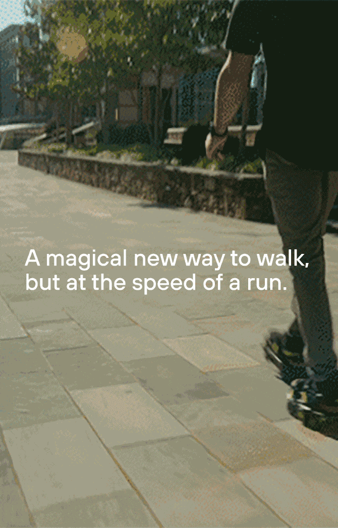 Созданы странные насадки на обувь для ускорения ходьбы