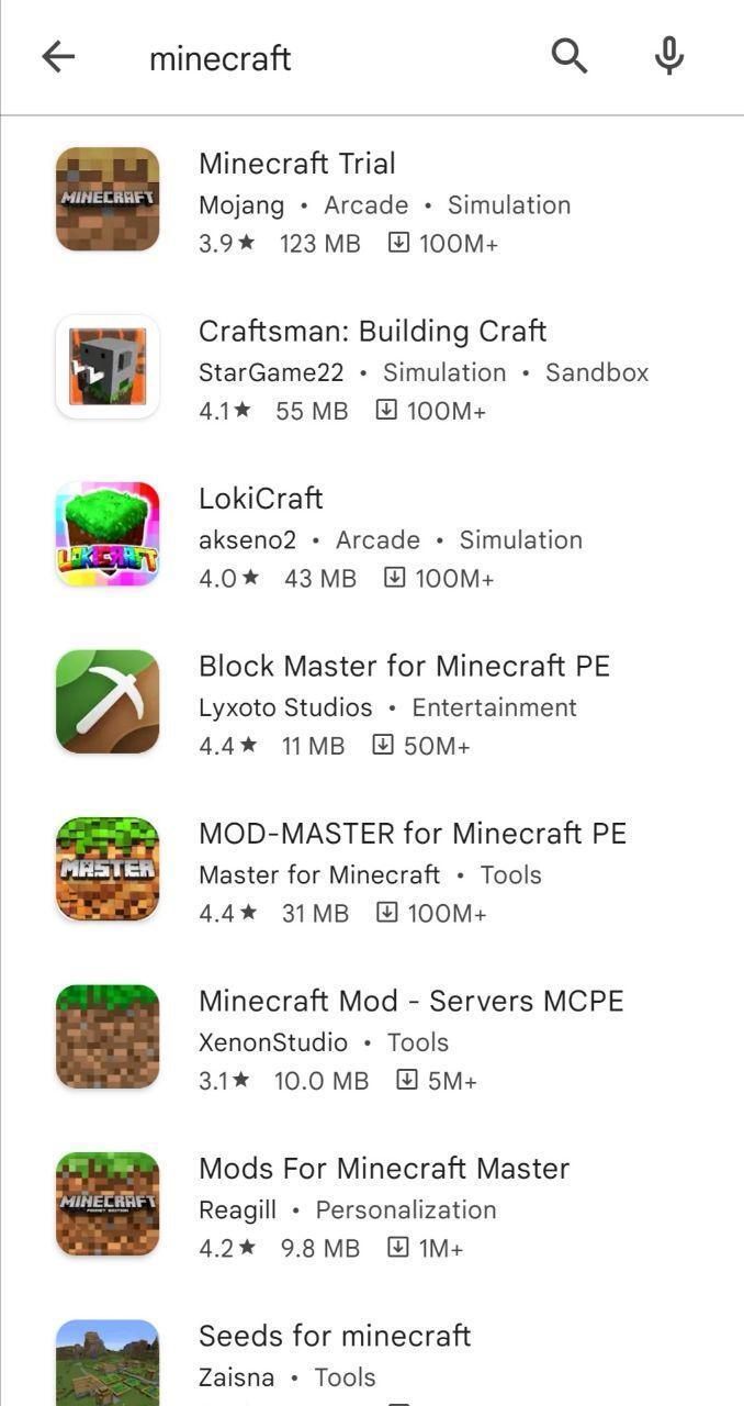 Из российских магазинов удалили Minecraft