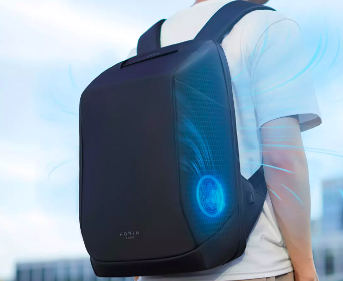 Xiaomi выпустила рюкзак с вентилятором для спины