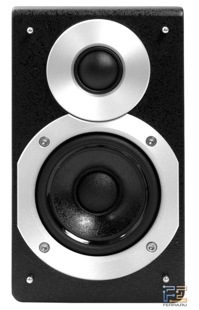 Полноценная среднечастотная головка и тканевой твиттер Edifier S530D