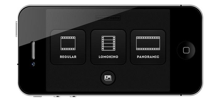 Интерфейс мобильного приложения для сканирования пленок