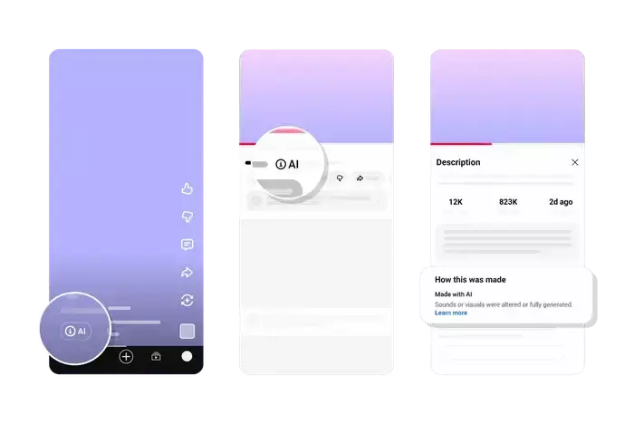 YouTube начнёт сам находить видео с ИИ и ставить на них метки