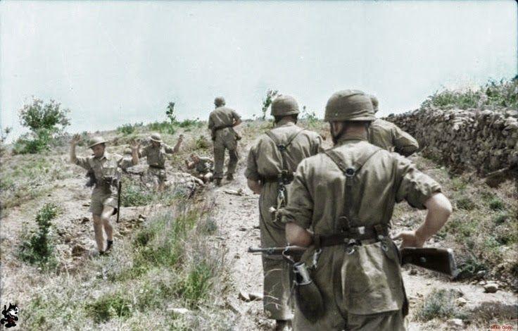 Сдача британцев в плен