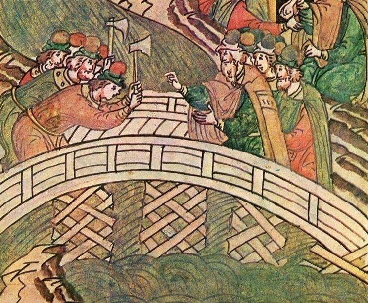 Под Великим мостом Великого Новгорода нашли древние артефакты