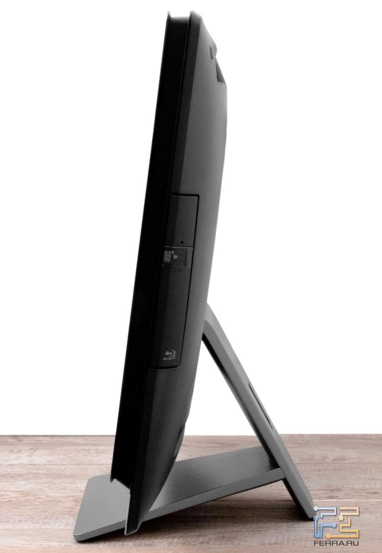 Правый торец ASUS ET2411: оптический привод