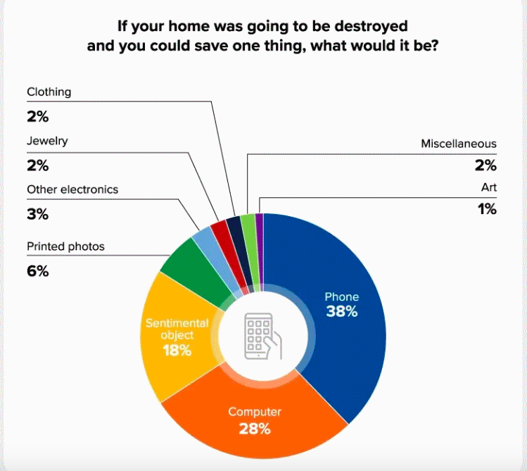 Что люди вынесли бы в первую очередь из горящего дома? Вероятно, вы догадались
