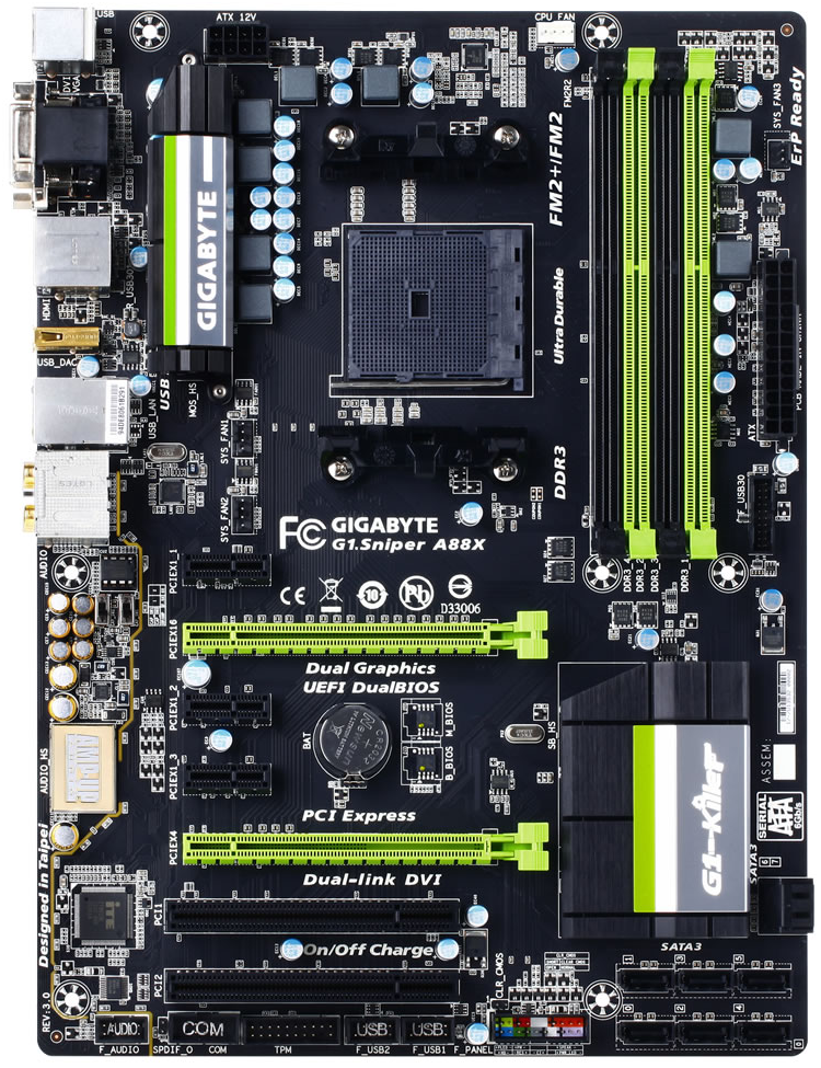 GIGABYTE G1.Sniper A88X