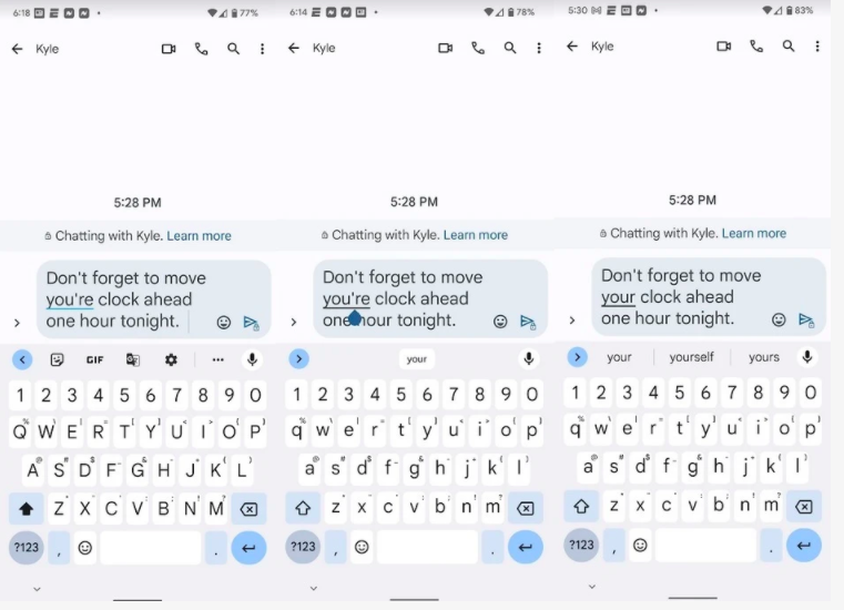 Android-смартфоны получили мгновенную проверку на ошибки в расстановке запятых