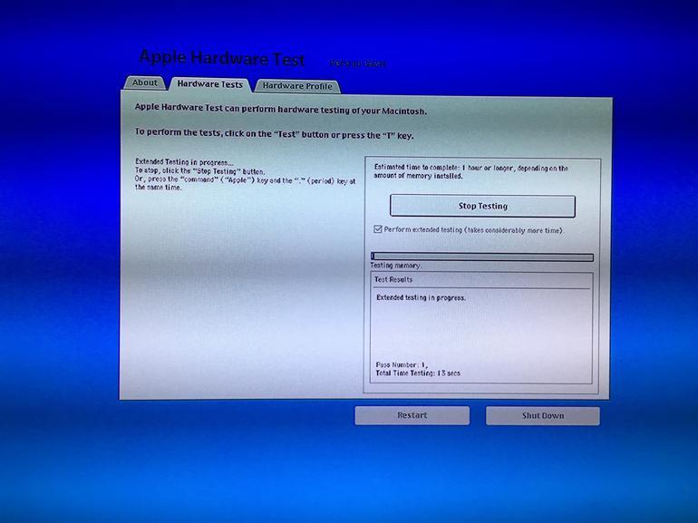 Функциональный тест оборудования Apple