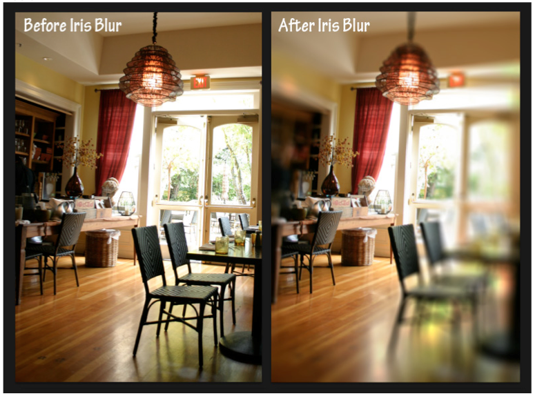 Фильтр Iris Blur в Adobe Photoshop CS6