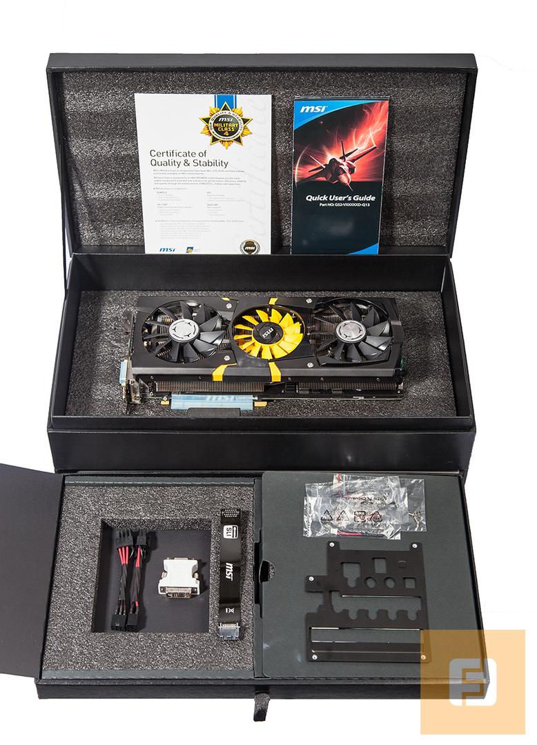 Комплект поставки MSI GeForce GTX 780 Lightning