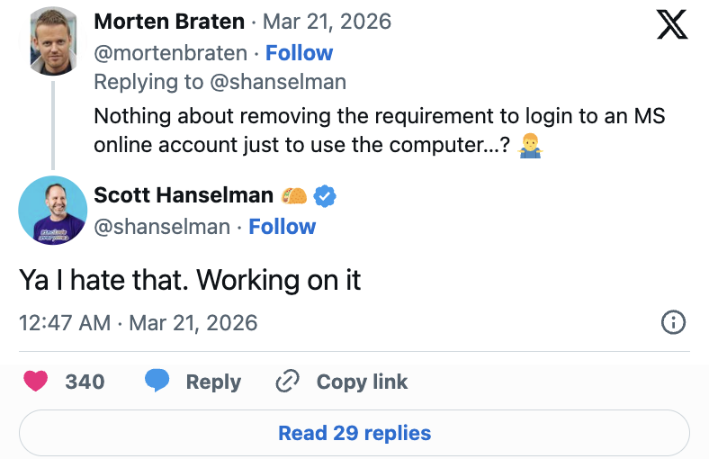 Windows 11, похоже, избавят от обязательной учетной записи Microsoft