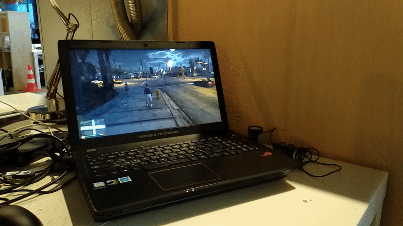 GTA V на ASUS FX570