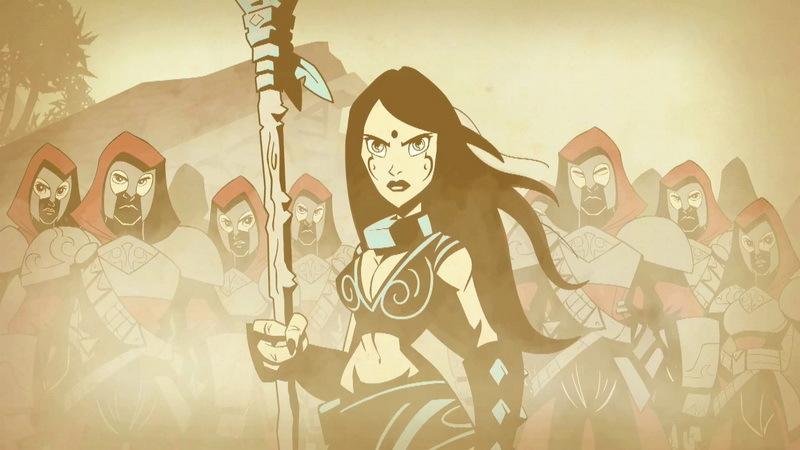 Красивым заставкам DIII Runic Games смогли противопоставить лишь незатейливый анимированный комикс