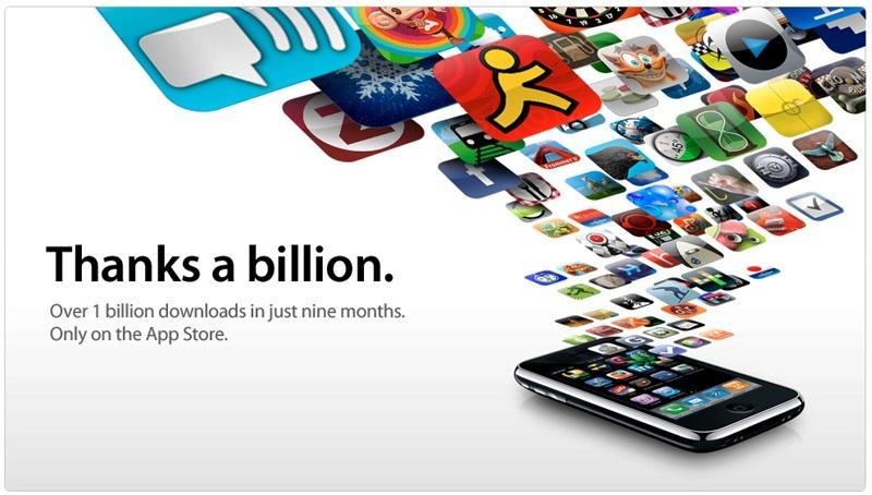 Apple говорит «миллиард раз спасибо» всем пользователям App Store