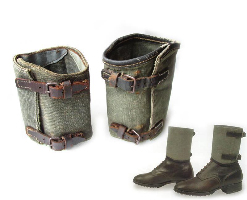 Гамаши вермахта конца войны, некоторые их аналоги пытались внедрить в Советской армии в 1950-е