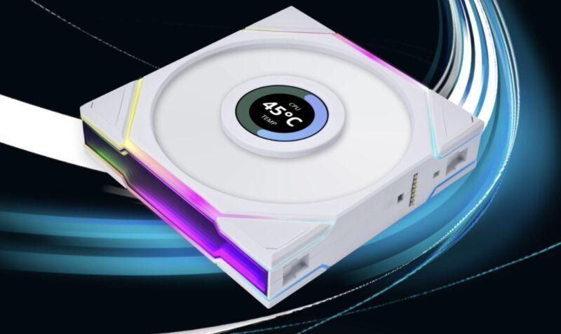 Теперь у кулеров для ПК есть не только подсветка, но и ЖК-экран