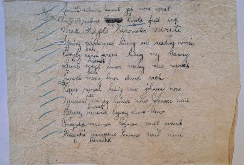 После 10 лет попыток ученый разгадал шифр, найденный в старинном шелковом платье