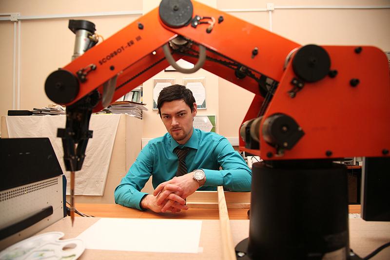 Первый вариант робота